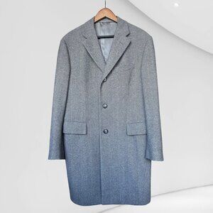 CORNELIANI Coat LIFE Virgin Wool80/Angora15/Cashgora IT-48/ US-38 made in Italy